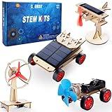 STEM Kits for Kids Age 8-10-12-14, Science Kits for Kids Age 8-12, STEM Toys Gifts for Boys Age 8 9 10 12 13 14, Car Building Science Experiment Projects for Kids 9-12, Solar Power & Engineering Kit