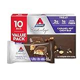 Atkins Endulge Caramel Nut Chew Bar, Nut Bar, Low Sugar Treat, High in Fiber, 10 Count