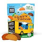 Blue Dog Bakery Tasty Tacos Snacks | Small, Soft Chicken, Beef, Pork Flavors | Natural Healthy Dog Treats | Ruffy's Food Trucks, 12 oz (Pack of 1)