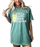 Save Water Drink Tequila Shirt Funny Drinking Alcohol T-Shirt #00082_49