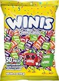 Chewy Candy Winis Original Variety Bag – Taffy Candy 50 individually wrapped pieces- Size 4 Oz Bag Assorted Easter Candy Mix