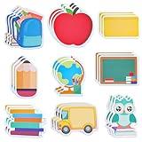 36 Pack Cute Notepads,Back to School Sticky Notes 720 Sheets Blackboard Pencil Apple Shape Self-Stick Notes Pads Back-to-School Gift Writing Memo Pads Page Marker Teach School Office Supplies