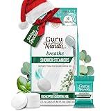 GuruNanda Breathe Shower Steamers for Aromatherapy 10 Pack, Relaxation Gifts for Women & Men with Essential Oils, Stress & Congestion Relief, Self Care