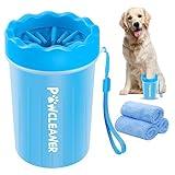 Dog Paw Cleaner, Washer, Buddy Muddy Pet Foot Cleaner for Small Medium Large Breed Dogs/Cats (with 3 absorbent towel)