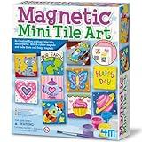 4M Magnetic Mini Tile Art, Art & Crafts DIY Kit, For Boys & Girls Ages 8+