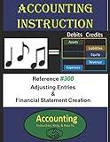 Accounting Instruction Reference #300: Adjusting Entries & Financial Statement Creation