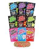 Pop Rocks (9 Pack) -9 Individually Wrapped Packets of Pop Rocks Candies - 9 Assorted Flavors of Crackling Popping Candys