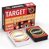 Elevate Prep Target Math Game | A Teacher-Recommended, Fast-Paced Mental Math Game for Practicing Addition, Subtraction, Multiplication, & Division | Ages 8+