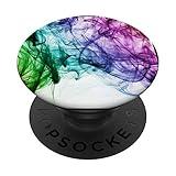 CSD Rainbow water colour LGBT Pride Gay Homo LGBTQ Gift Idea PopSockets Swappable PopGrip