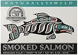 Alaska Smokehouse Smoked Salmon Fillet, Gift Box, 8 Oz