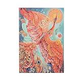 Firebird Midi Unlined Hardcover Journal, 144pg, 120GSM by Paperblanks (Birds of Happiness): Firebird Birds of Happiness Midi Unlined Hardcover