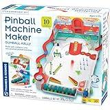 Thames & Kosmos Pinball Machine Maker STEM Experiment Kit Toy of the Year Finalist - Build a Reconfigurable Pinball Machine, Explore Physics, Force, Motion, Gravity, Simple Machines, Gumballs Included