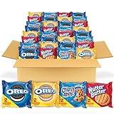 OREO Original, OREO Golden, CHIPS AHOY! & Nutter Butter Cookie Snacks Variety Pack, 56 Snack Packs (2 Cookies Per Pack)