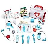 Melissa & Doug Get Well Doctor’s Kit Play Set – 25 Toy Pieces - Doctor Role Play Set, Doctor Kit For Toddlers And Kids Ages 3+