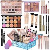 Makeup Kit for Women Full Kit Makeup Kits for Teens Teenager Makeup Gift Set for Teens Women Eyeshadow FoundationTeen Makeup Kit Makeup Sets