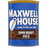 Maxwell House Dark Roast Ground Coffee (10.5 oz Canister)