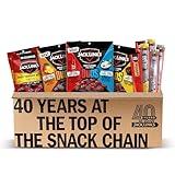 Jack Link’s DUOs Gift Box – Includes Beef Jerky, Chicken & Tender Bites, & Sticks, Great Protein Gifts for Dad, Men or Meat Lovers, Ideal for Holidays & More – 11-Piece Beast Snack Variety Pack