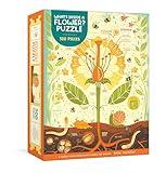 Clarkson Potter What's Inside a Flower? Puzzle: Exploring Science and Nature 500-Piece Jigsaw Puzzle Jigsaw Puzzles for Adults and Jigsaw Puzzles for Kids