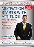 Motivation Starts With Attitude - How to Refuel, Recharge and Reenergize Your Life - Seminars On Demand Personal Development Training Video - Speaker James Malinchak - Includes Streaming Video + DVD + Streaming Audio + MP3 Audio - Works with All Devices