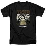 Warehouse 13 Science Fiction Fantasy TV Series Mystery Loves Adult T-Shirt Tee Black