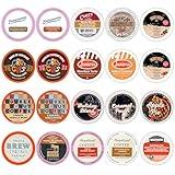 Perfect Samplers Variety Sampler Single-Serve Coffee for Keurig K Cup Brewers, Flavored Coffee, 20 Count