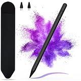 Stylus Pen for Touch Screen, Active Stylus Pen for iPhone Samsung Lenovo Google Pixel Smart Phone iOS/Android and Other Tablets, Smart Digital Stylus Pen for Precise Writing/Drawing, Black