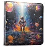 Astronauts Landing on Planets Photo Album Self Adhesive Scrapbook DIY Album for Wedding Family Travel Birthday