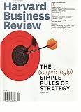 HARVARD BUSINESS REVIEW, SEPTEMBER, 2012 (THE SURPRISINGLY SIMPLE RULES OF STR