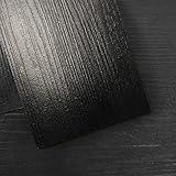 Art3d 36-Pack 54 Sq.ft Peel and Stick Floor Tiles Vinyl Plank Flooring Wood Look, Adhesive and Waterproof Tile Sticker for Bedroom, Living Room, Kitchen, RV in Black