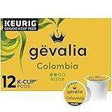 Gevalia Colombia Medium Roast 100% Arabica Keurig K-Cup Coffee Pods (12 ct Box)