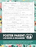 Foster Parent Log Book: 54-Week Family Support & Child Care Tracker for Adoptive Parents and Welfare Professionals