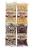 Amish Country Popcorn | 4 Oz Bags - Kernels | Old Fashioned, Non-GMO and Gluten Free (4 Ounce (Pack of 4), Variety Kernels)