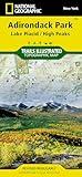 Lake Placid, High Peaks: Adirondack Park Map (National Geographic Trails Illustrated Map, 742)