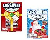 Life Saver Holiday Variety Pack - Pack of 2-1 Game Book with Gummy Life Savers - 1 Hard Candy Sweet Storybook - Smiling Sweets - Delicious Treats for Everyone