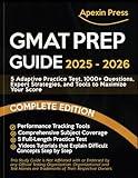 GMAT Prep Guide: Adaptive Practice Tests, 1,000+ Questions, Expert Strategies, and Tools to Maximize Your Score