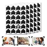 CHIALLCO Acid Free Photo Corners Self-Adhesive, 120 Pcs Premium Photo Corners for Scrapbooking, Black Photo Picture Mounting Corners for Photo Album, DIY Scrapbook Stickers, Memory Books, Diary