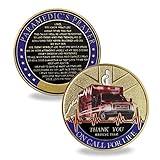 Emergency Medical Services Medic Challenge Coin EMT EMS Paramedic's Prayer Coin