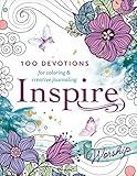 Inspire: Worship (Softcover): 100 Devotions for Coloring and Creative Journaling