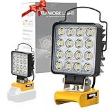 Cordless LED Work Light for Dewalt 18v 20v Battery, 48W 4800Lumens Underhood Work Light Tool Gifts for Men, with USB & Type-C Charging Port for Dewalt 20v Tools, Workshop,Garage,Jobsite,Car Repairing