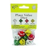 Koplow Games Place Value Dice Classroom Accessories, 26mm-1.02in