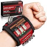 Magnetic Wristband Perfect Stocking Stuffers for Men Women Adults Gifts, Tool Belt Magnet Wrist for Holding Screws Nails Christmas Gadget Birthday Dad Him Husband Who Have Everything Wants Nothing