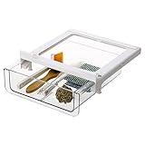 vacane Under Shelf Basket Organizer, Under Shelf Storage Drawer Pull Out, Under Cabinet Basket Hanging Holder for Cupboard Cabinet Pantry Kitchen, Add-on Space Saver