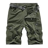 Quick Dry Shorts Casual Men's Exercise Fitness Elastic Workout Hiker Running Gym Utility Short Sports Outdoor Recreation Gear