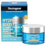 Neutrogena Hydro Boost Face Moisturizer with SPF 25, Hydrating Facial Sunscreen, Oil-Free and Non-Comedogenic Water Gel Face Lotion 1.7 oz