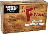 Magnetic Poetry - F Word Kit - Words for Refrigerator - Write Poems and Letters on the Fridge - Made in the USA