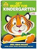 School Zone Get Ready for Kindergarten Workbook: 256 Pages, Alphabet, ABCs, Letters, Tracing, Printing, Numbers 0-20, Early Math, Shapes, Patterns, Comparing, Ages 5-6