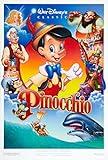 Movie Poster PINOCCHIO 2 Sided ORIGINAL R1992 ROLLED 27x40