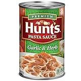 Hunt's Garlic & Herb Pasta Sauce, 24 oz