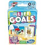 Hasbro The Game of Life Goals Card Game - Quick-Playing Family Game for 2-4 Players Ages 8 and Up