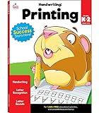 Carson Dellosa K-2 Printing Handwriting Workbook, Writing Book for Kindergarten, 1st and 2nd Grade With Letter Tracing Activities, Classroom or Homeschool Curriculum (Brighter Child: Grades K-2)
